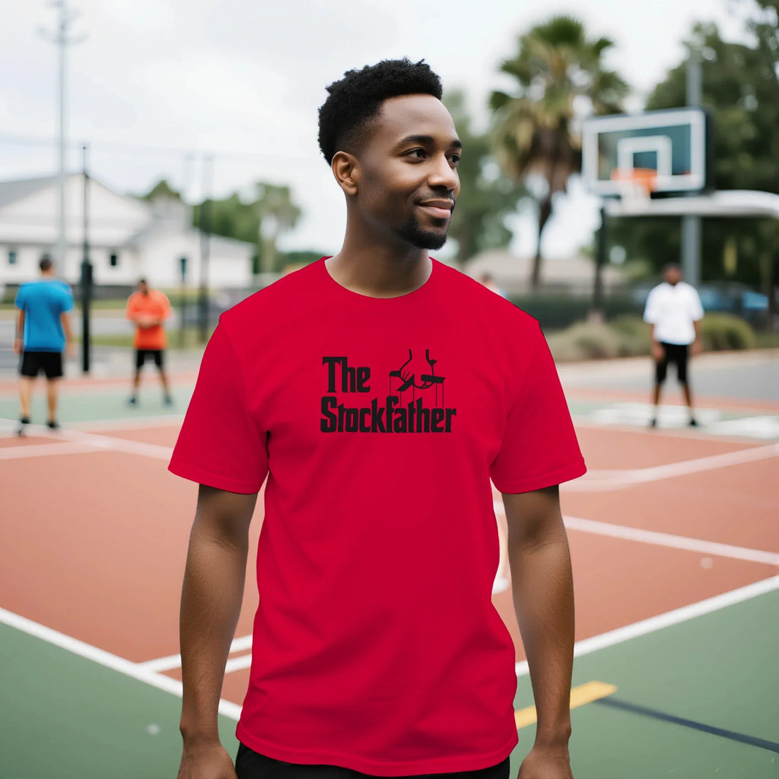 The Stockfather T-shirt – Perfekt för investerare & aktiesparare