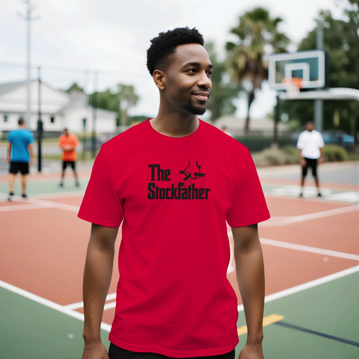 The Stockfather T-shirt – Perfekt för investerare & aktiesparare