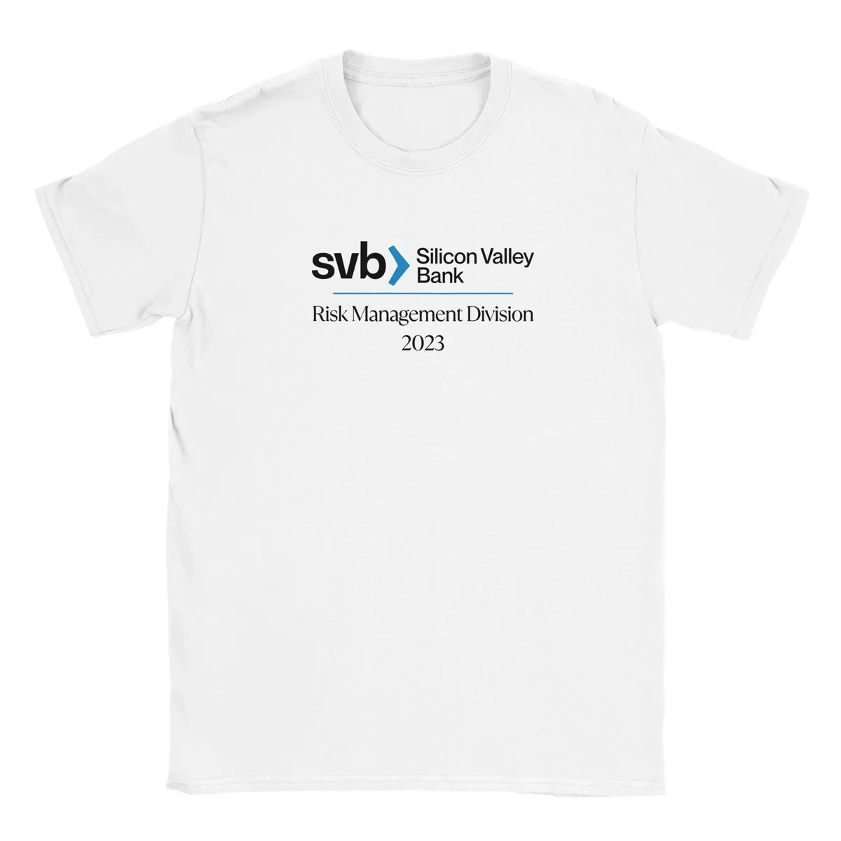 Silicon Valley Bank 2023 Risk Management Department Sweatshirt | Finanshumor För Risk Managers