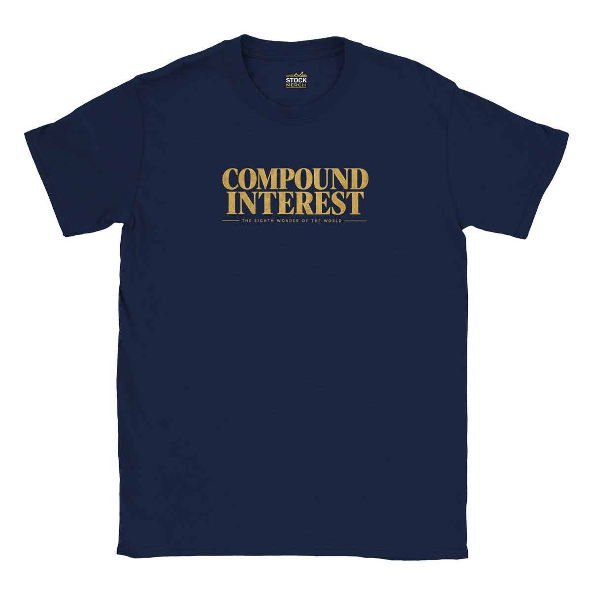 Compound Interest T-shirt – ränta på ränta och långsiktigt sparande