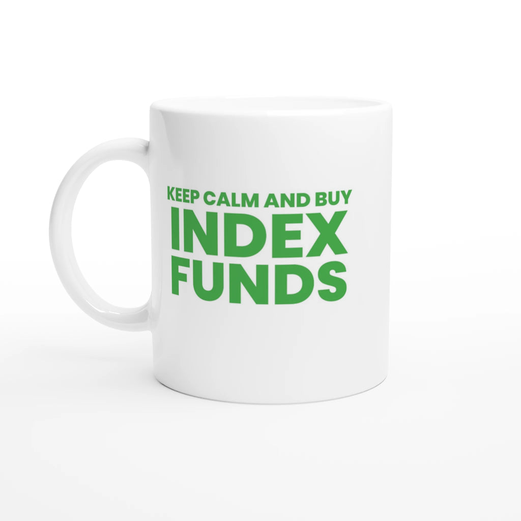 Keep calm and buy index funds – produktbild 1 | Stock Merch