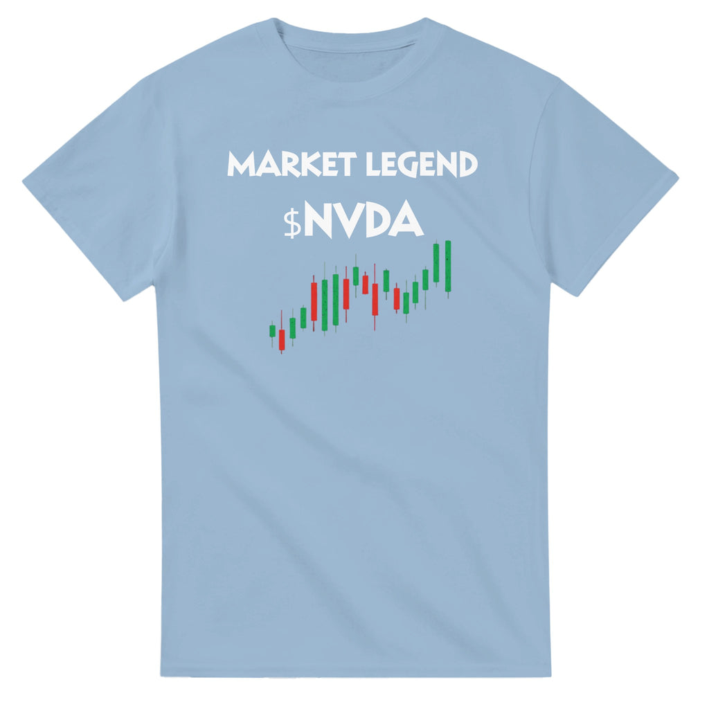 NVDA Market Legend T-shirt – Nvidia & börs – produktbild 6 | Stock Merch