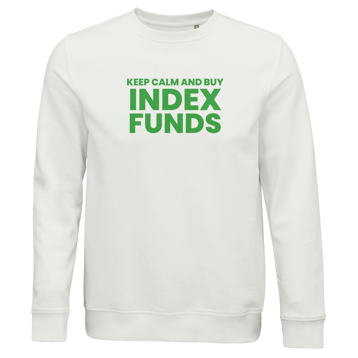 Keep Calm and Buy Index Funds – produktbild 1 | Stock Merch