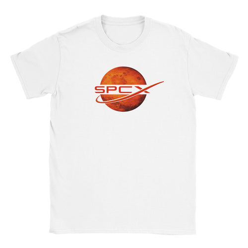$SPCX T-Shirt – Space & Innovation Edition – produktbild 2 | Stock Merch