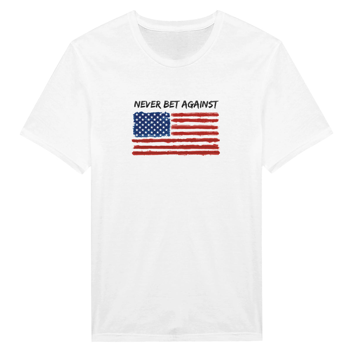Never Bet Against USA Stock Market – produktbild 1 | Stock Merch