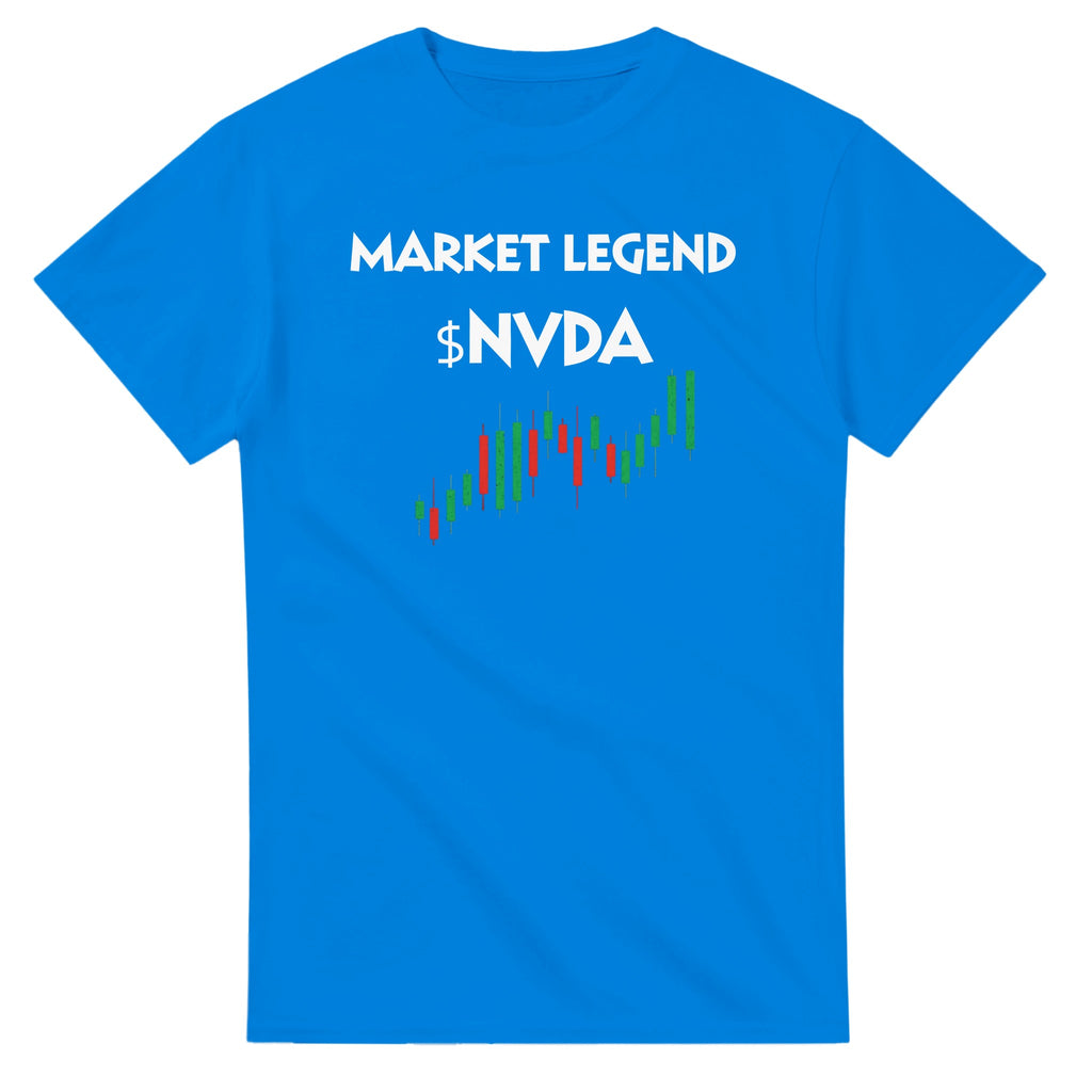 NVDA Market Legend T-shirt – Nvidia & börs – produktbild 9 | Stock Merch