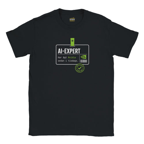 AI-Expert – Har Ägt Nvidia Sedan i Tisdags – produktbild 1 | Stock Merch