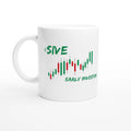 $SIVE Early Investor Candlestick‑mugg – produktbild 1 | Stock Merch
