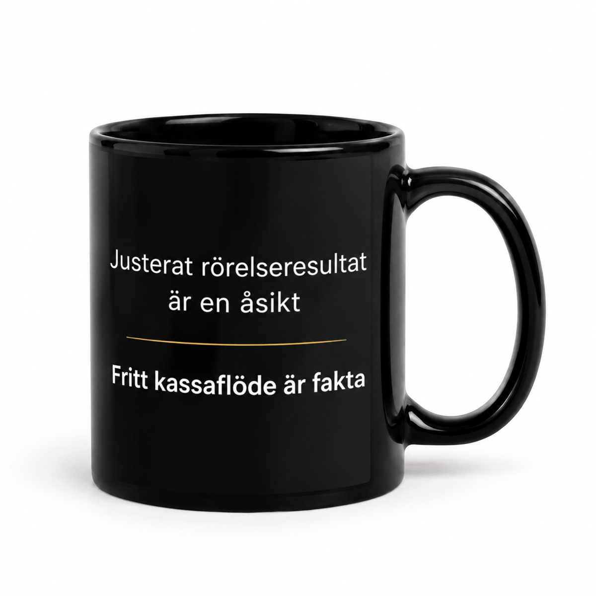Justerat rörelseresultat är en åsikt – börsmugg för investerare